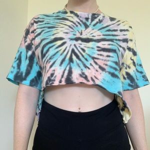 Tie dye crop top